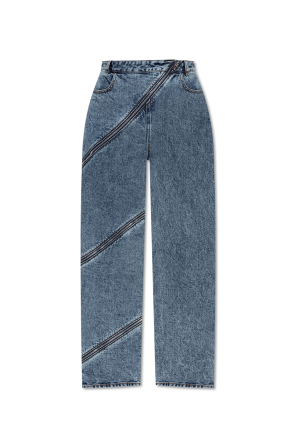 Blue Jeans with shimmering sequins Alexander Wang - Vitkac Italy